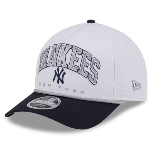 Bone Unissex New Era 9Forty A-Frame Arch MLB NY Yankees Branco-MBP26BON177- -1-